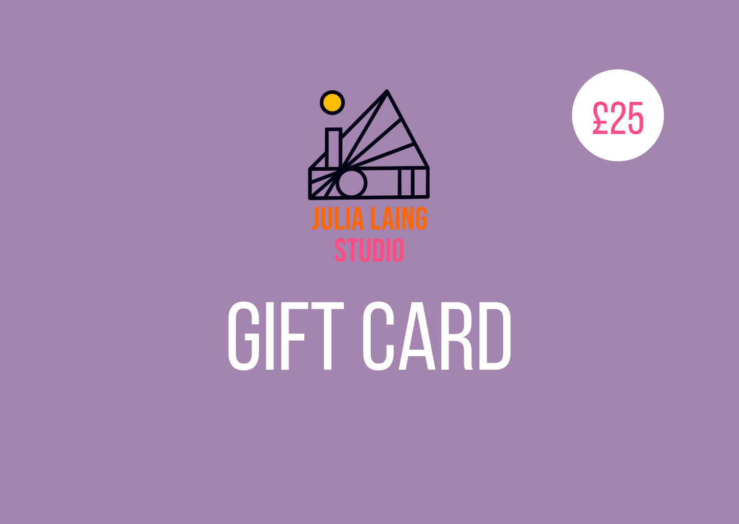 Julia Laing Studio Digital Gift Card