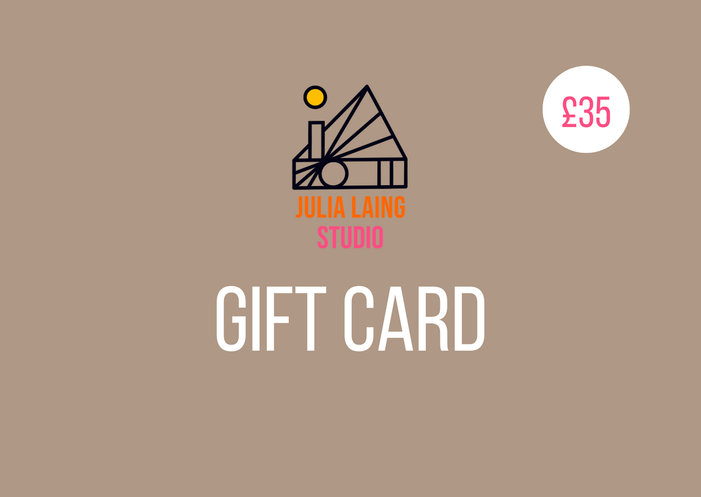 Julia Laing Studio Digital Gift Card