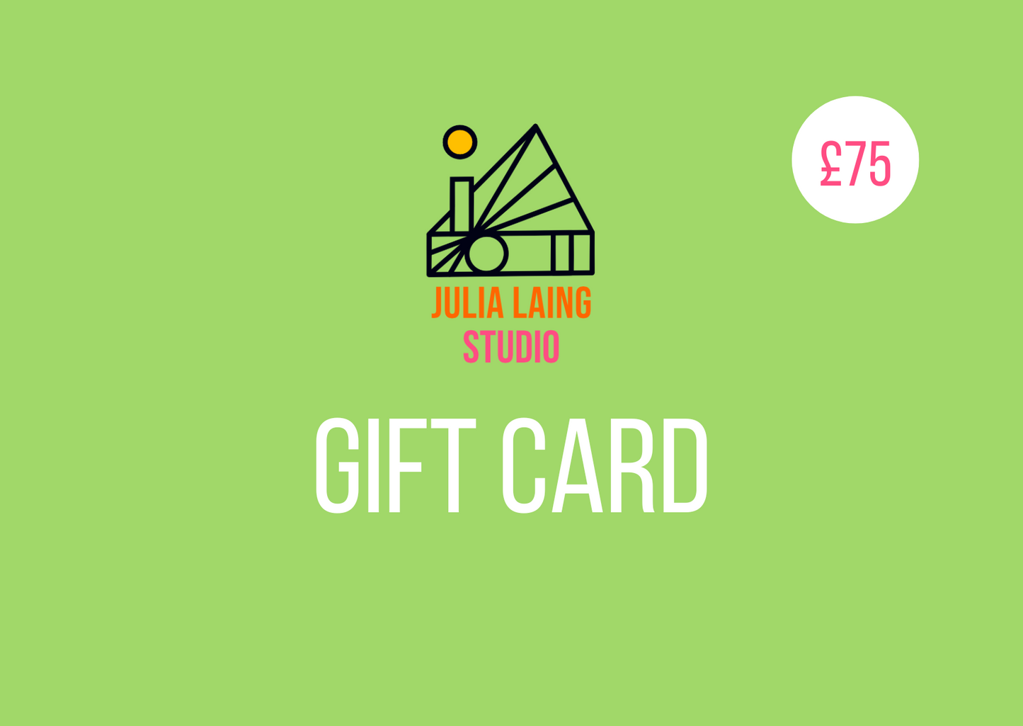 Julia Laing Studio Digital Gift Card