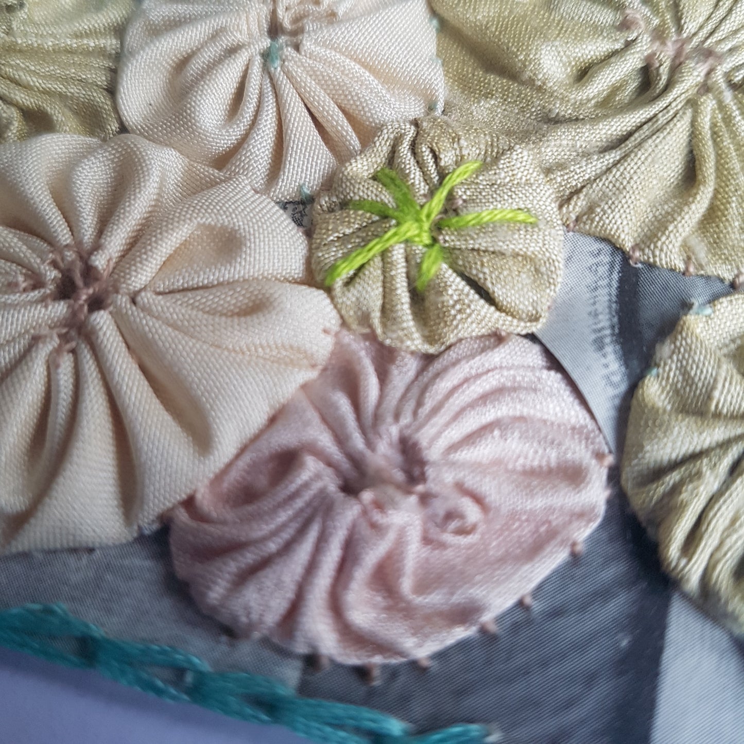 Intricate Textile Art Envelope With Hand Stitching - Pick Up The Pieces