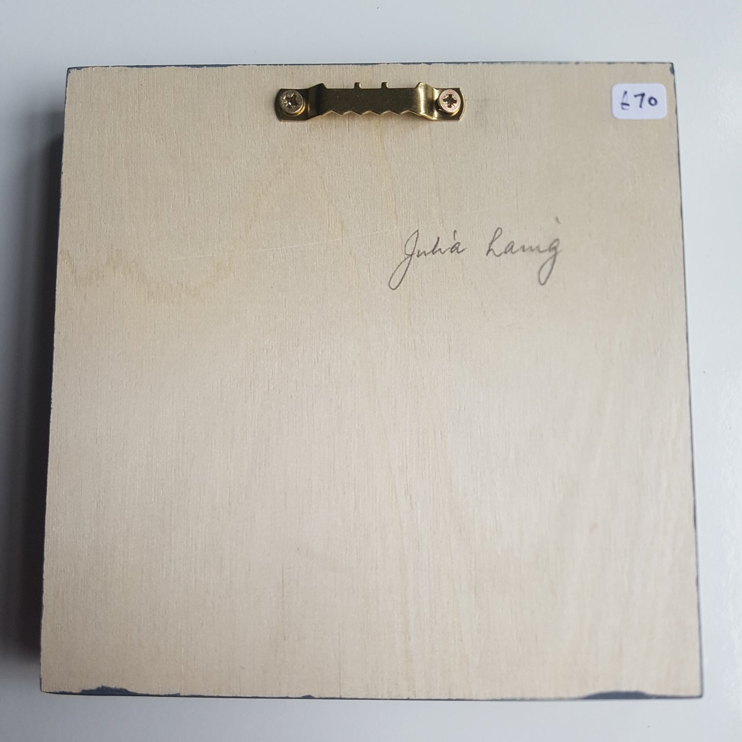 Study of Three Shells -  Small Original Painting