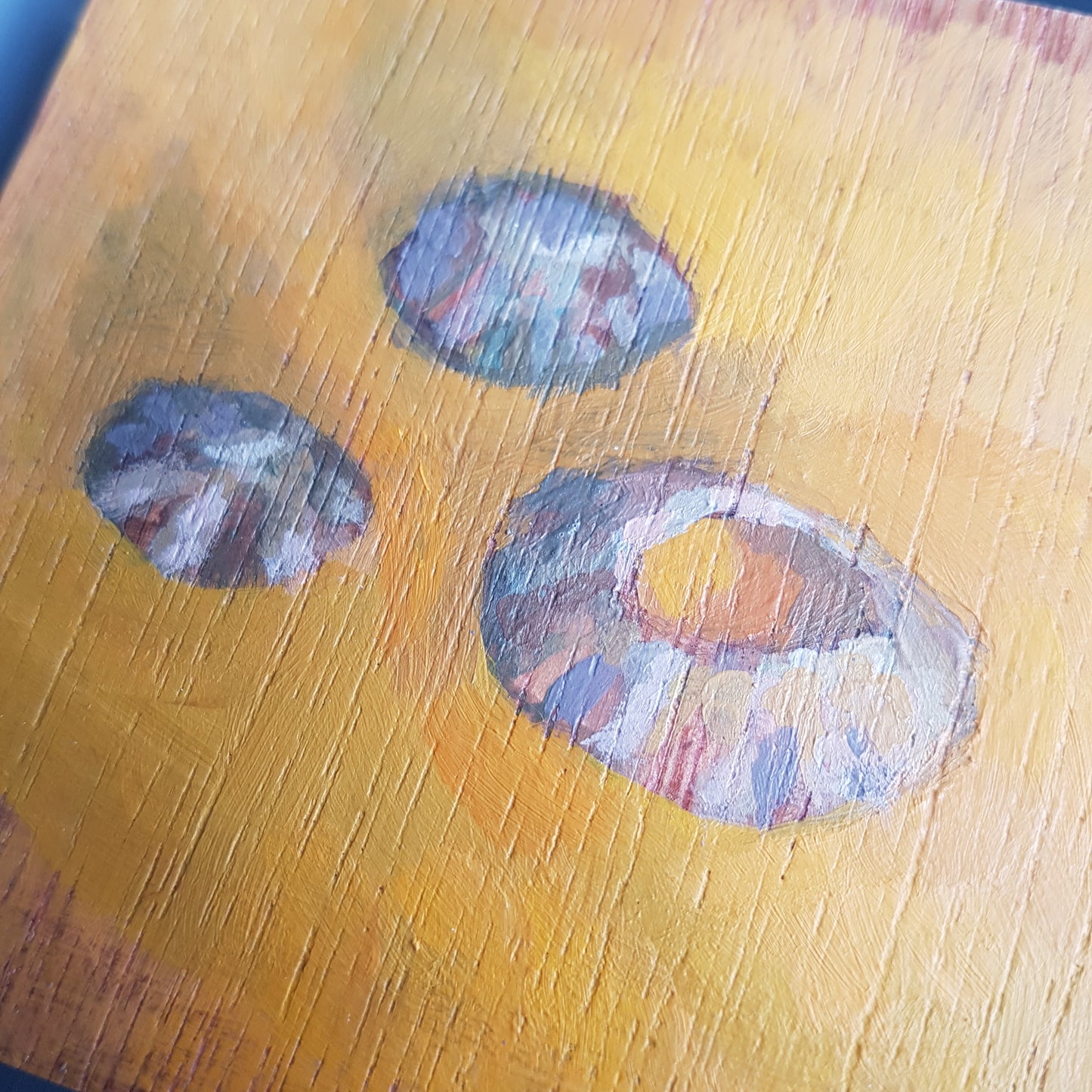 Curated Group of 3 Framed Shell Paintings