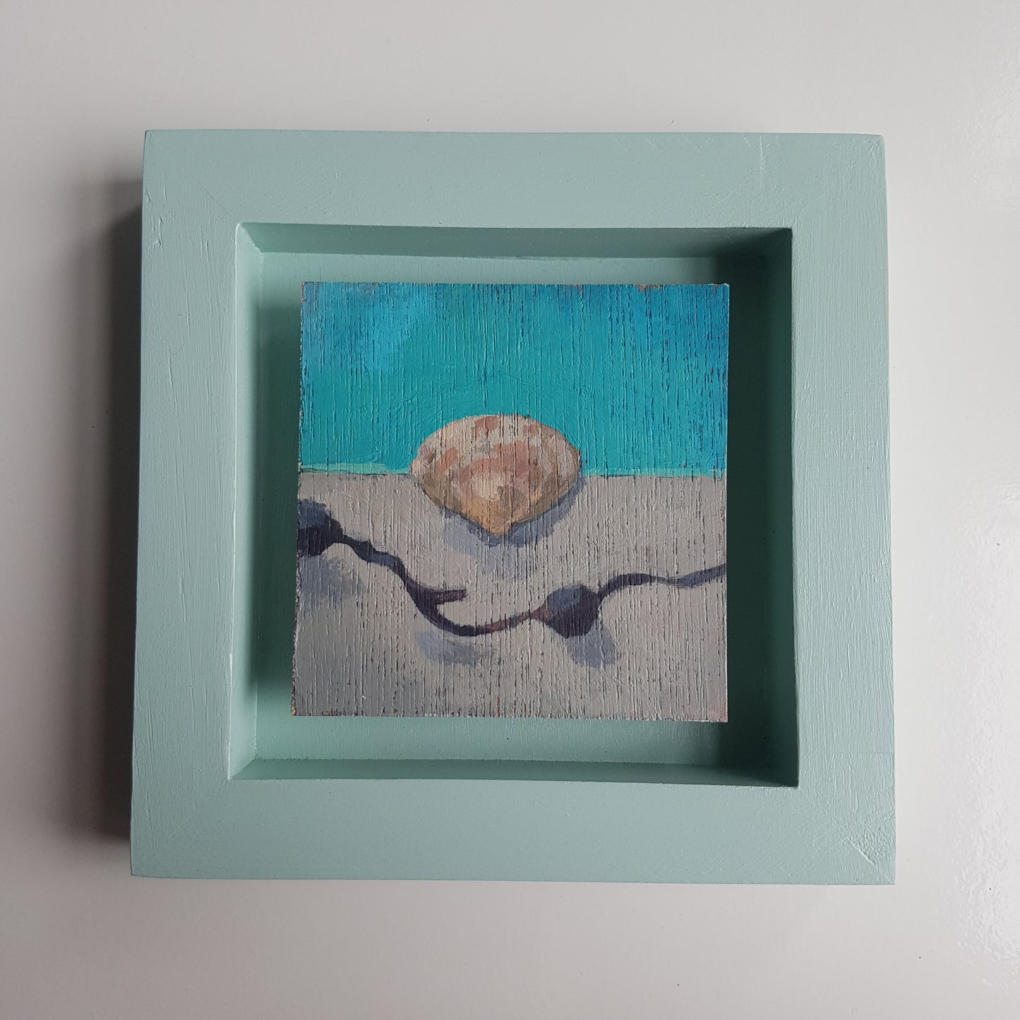 Shell and Seaweed Study - Small Original Painting