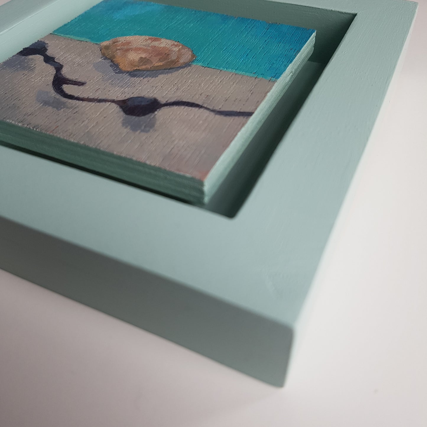 Shell and Seaweed Study - Small Original Painting