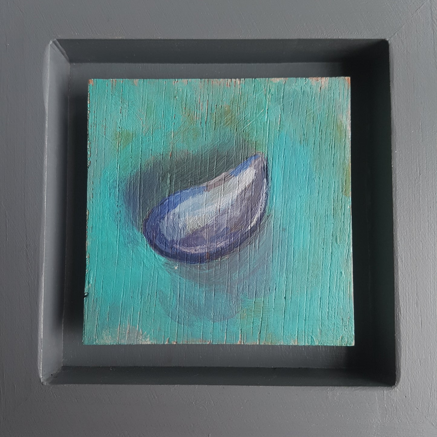 Curated Group of 3 Framed Shell Paintings