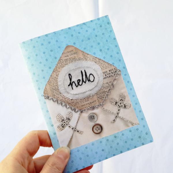 Hand Embroidered 'Hello' Bundle