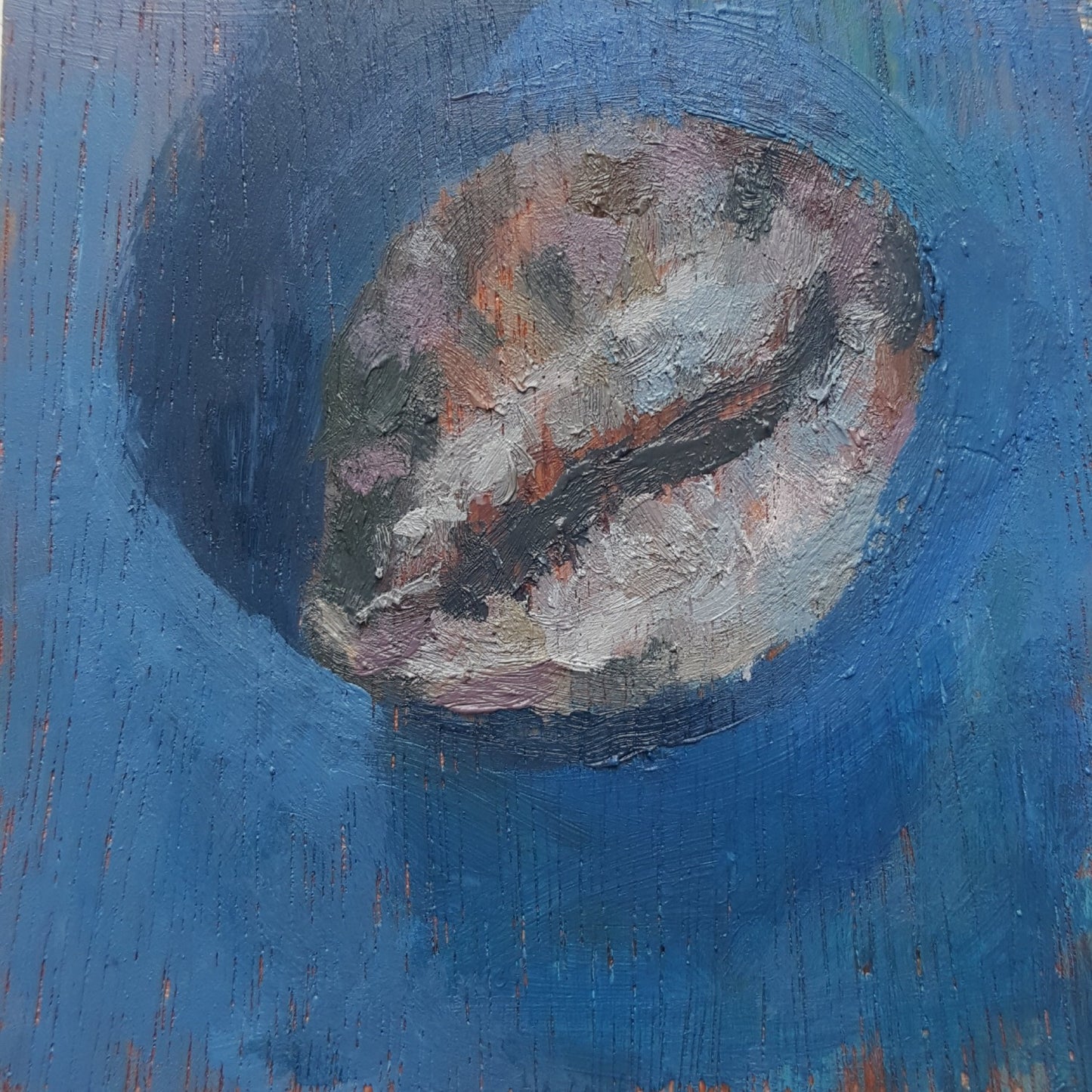 Cowrie shell painting