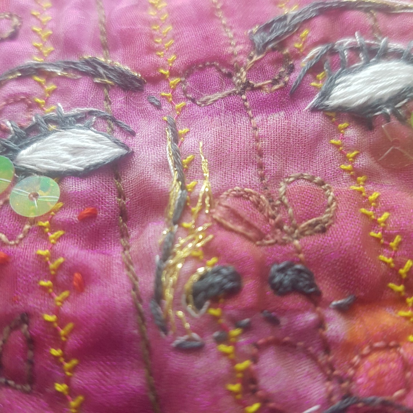 Embroidery detail