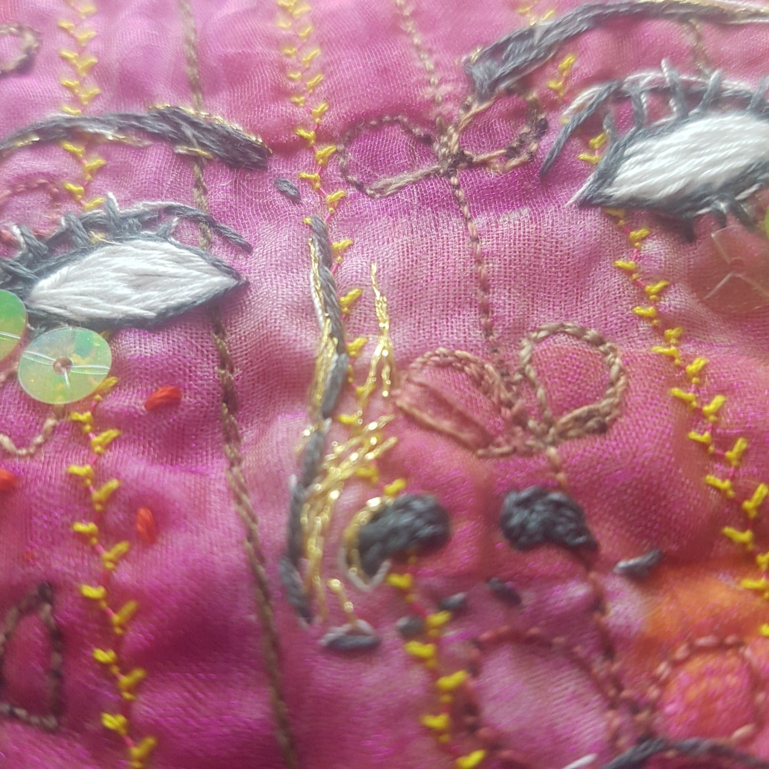 Embroidery detail
