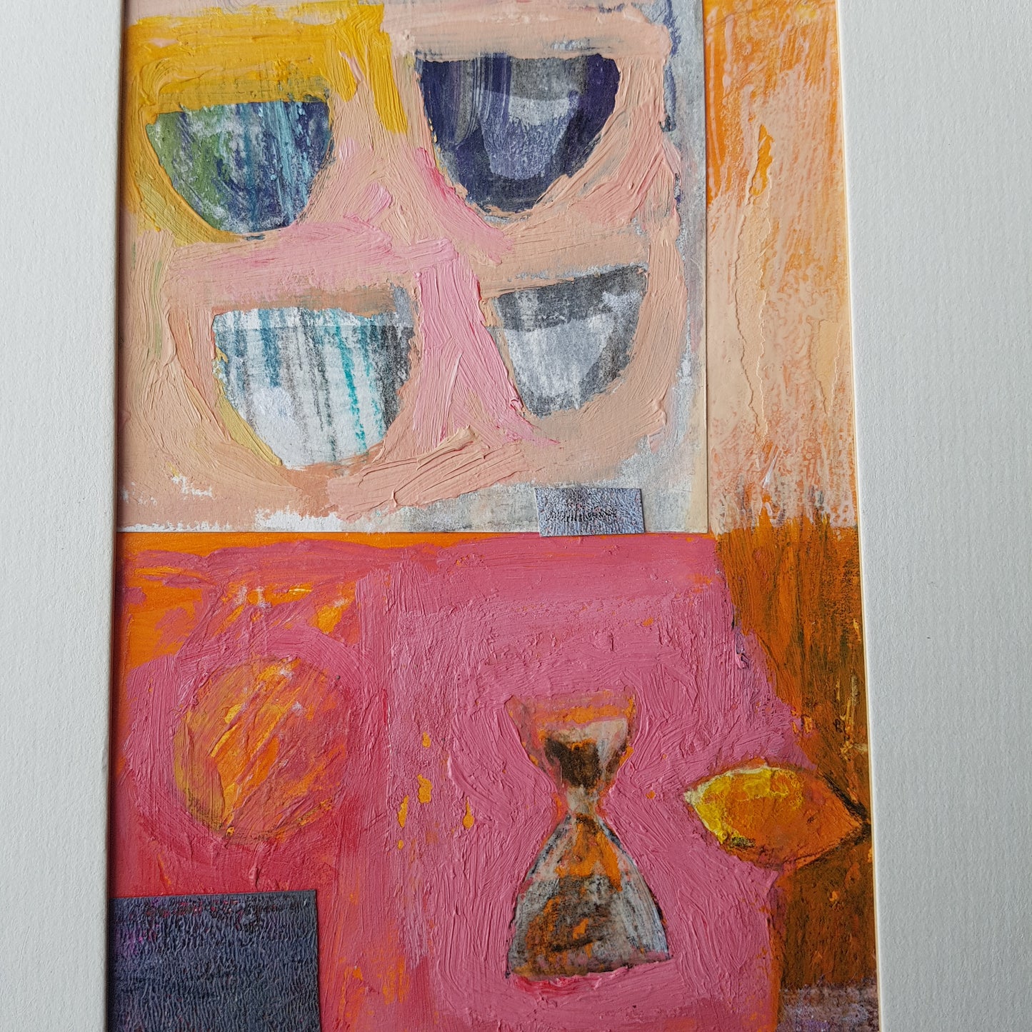 Mind On Fire - Mixed-media Still Life On Paper