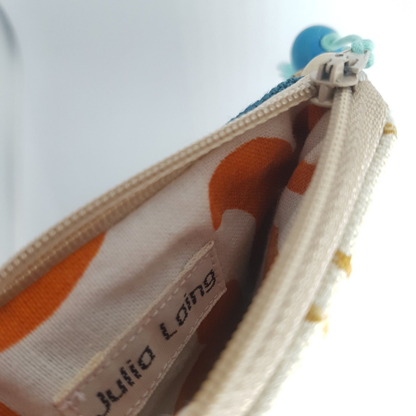 Hand-printed Purse - Creels Design - Batch 1, number 8