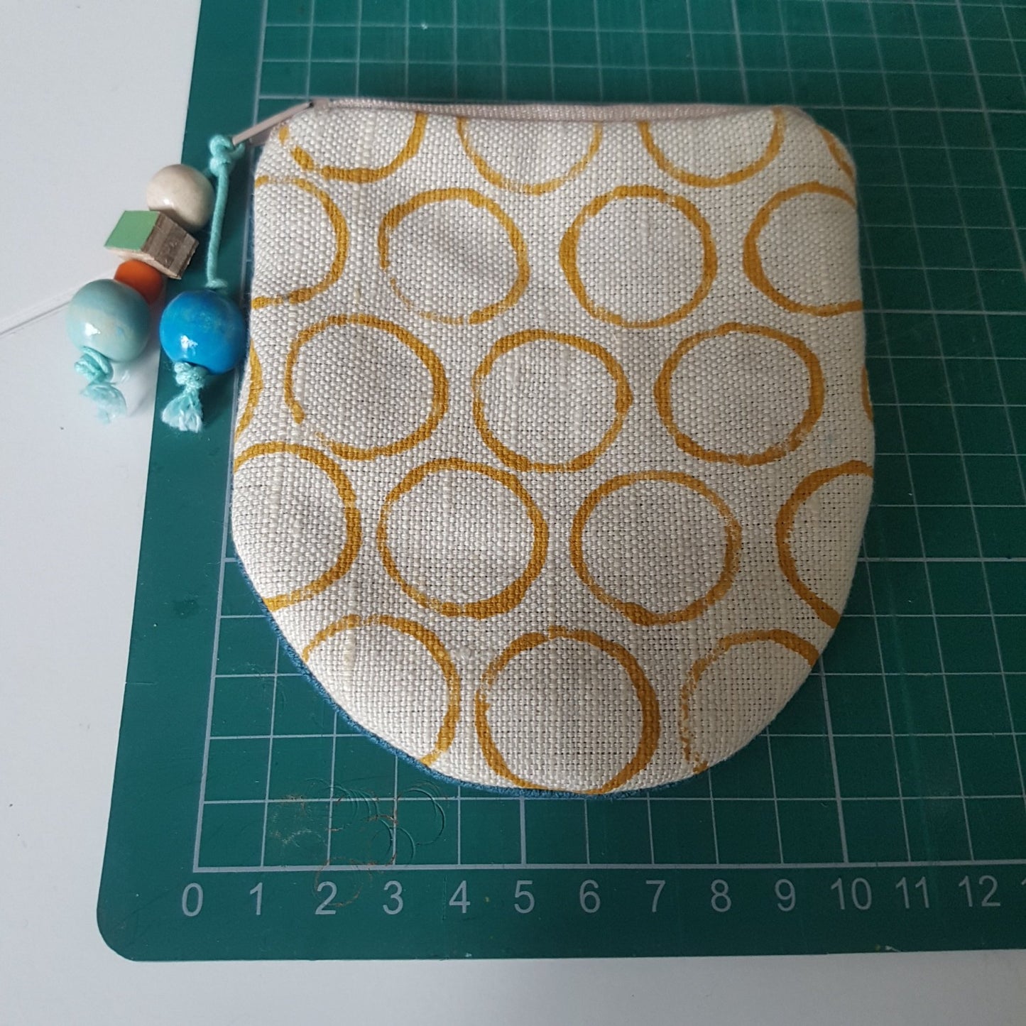 Hand-printed Purse - Creels Design - Batch 1, number 8