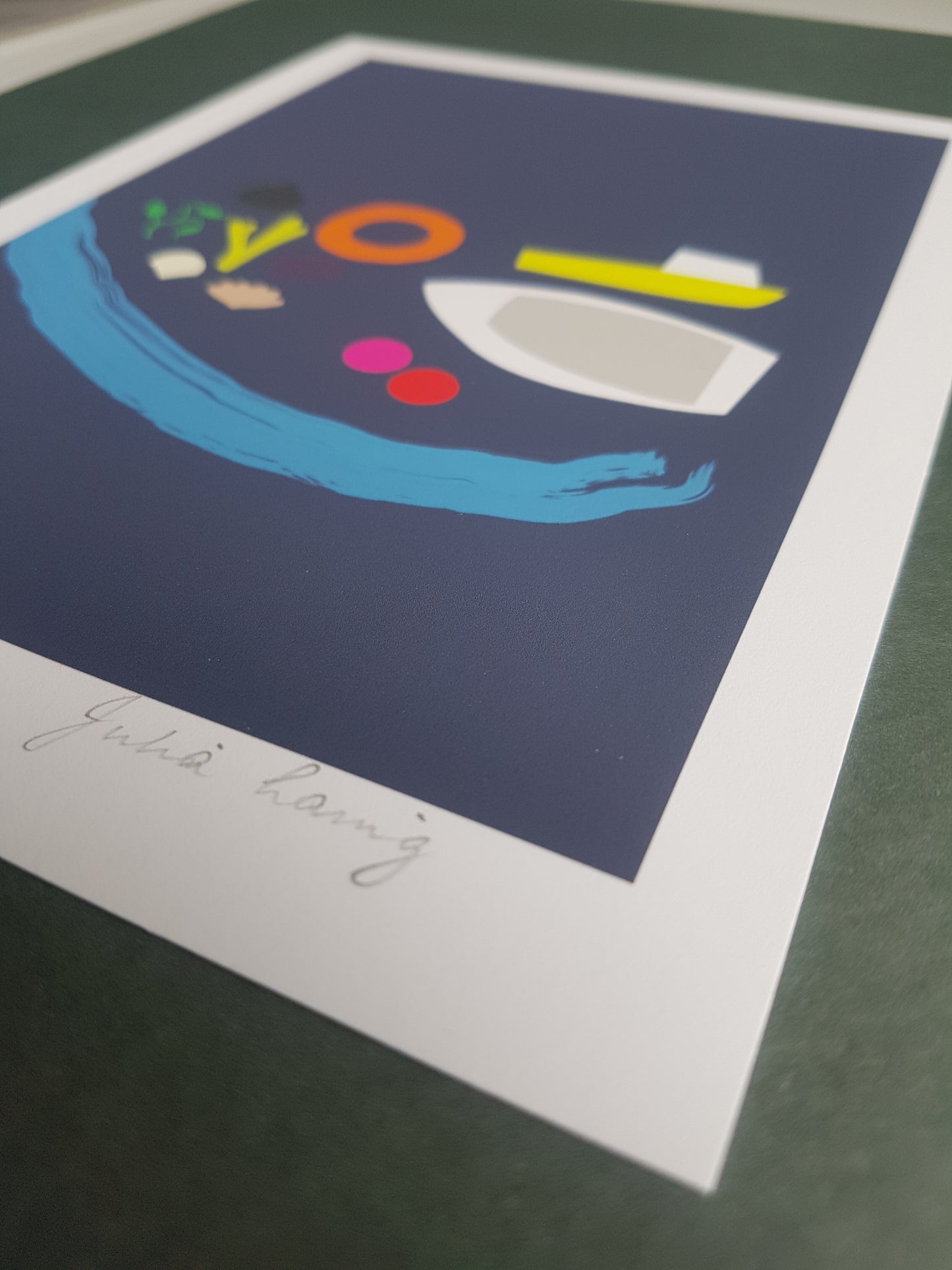 Boats on the Shore - A5 Retro Nautical Giclee Print