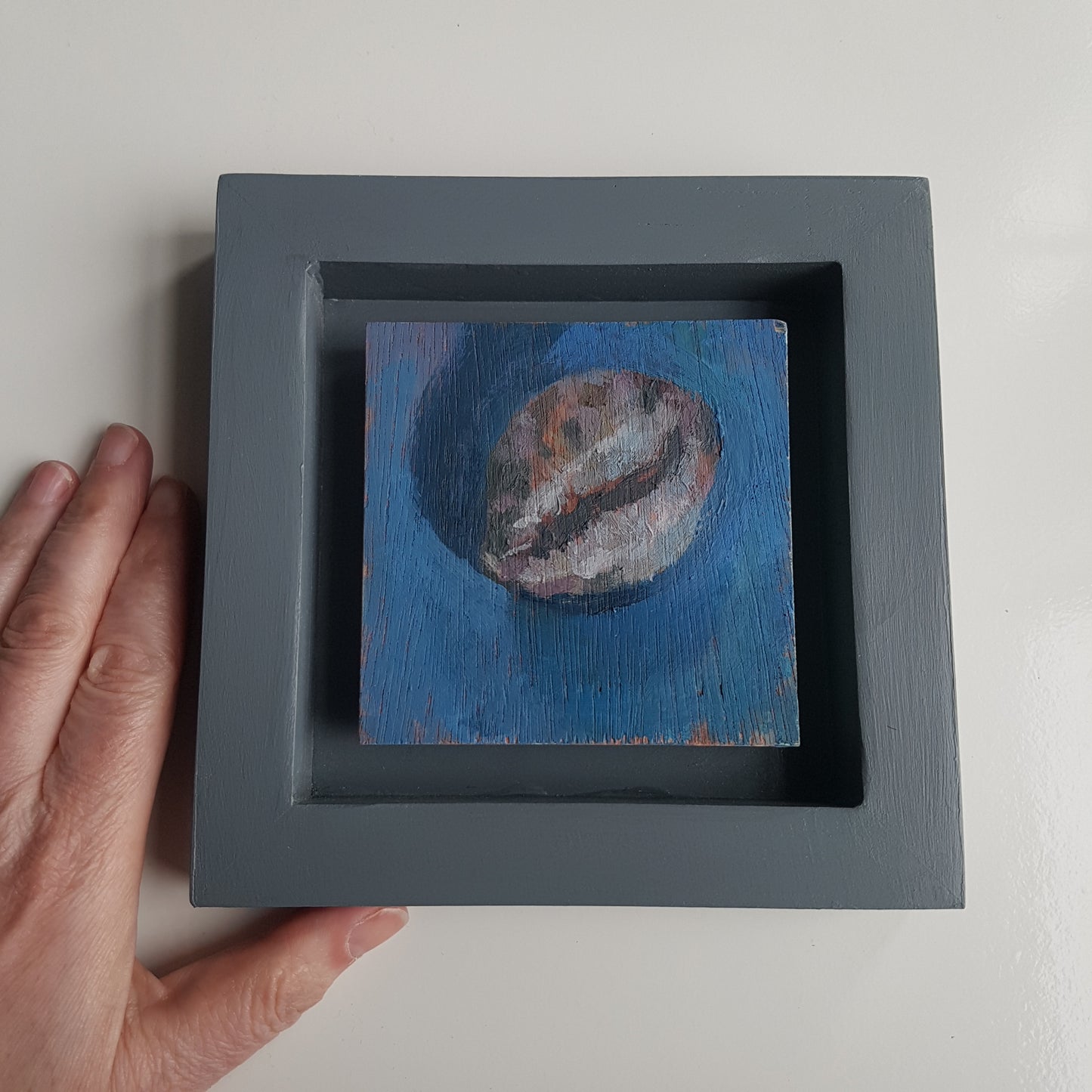 Cowrie Shell Study - Small Original Painting