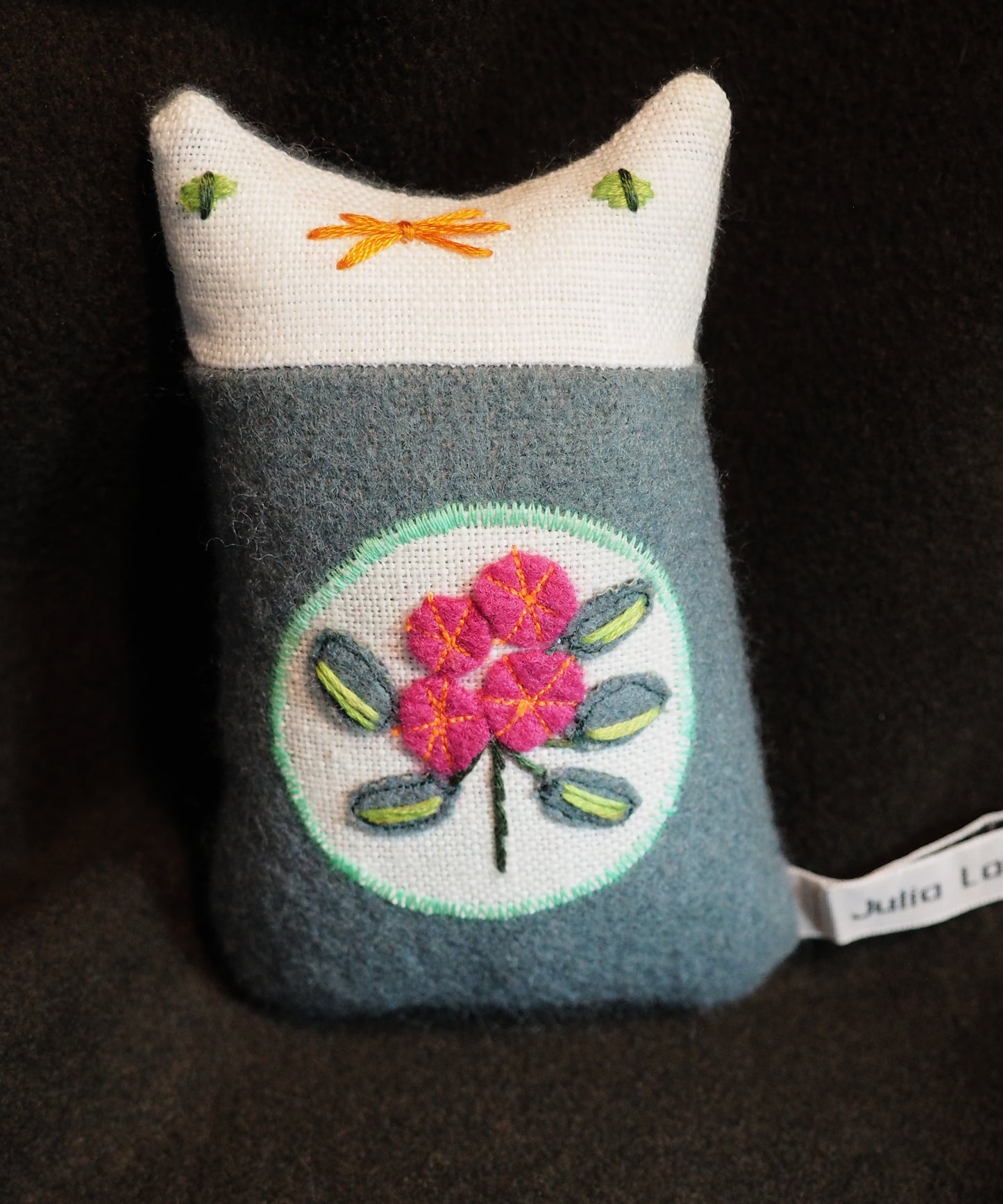 Handmade Kitten Doll - Winter Berries Series - Cotoneaster