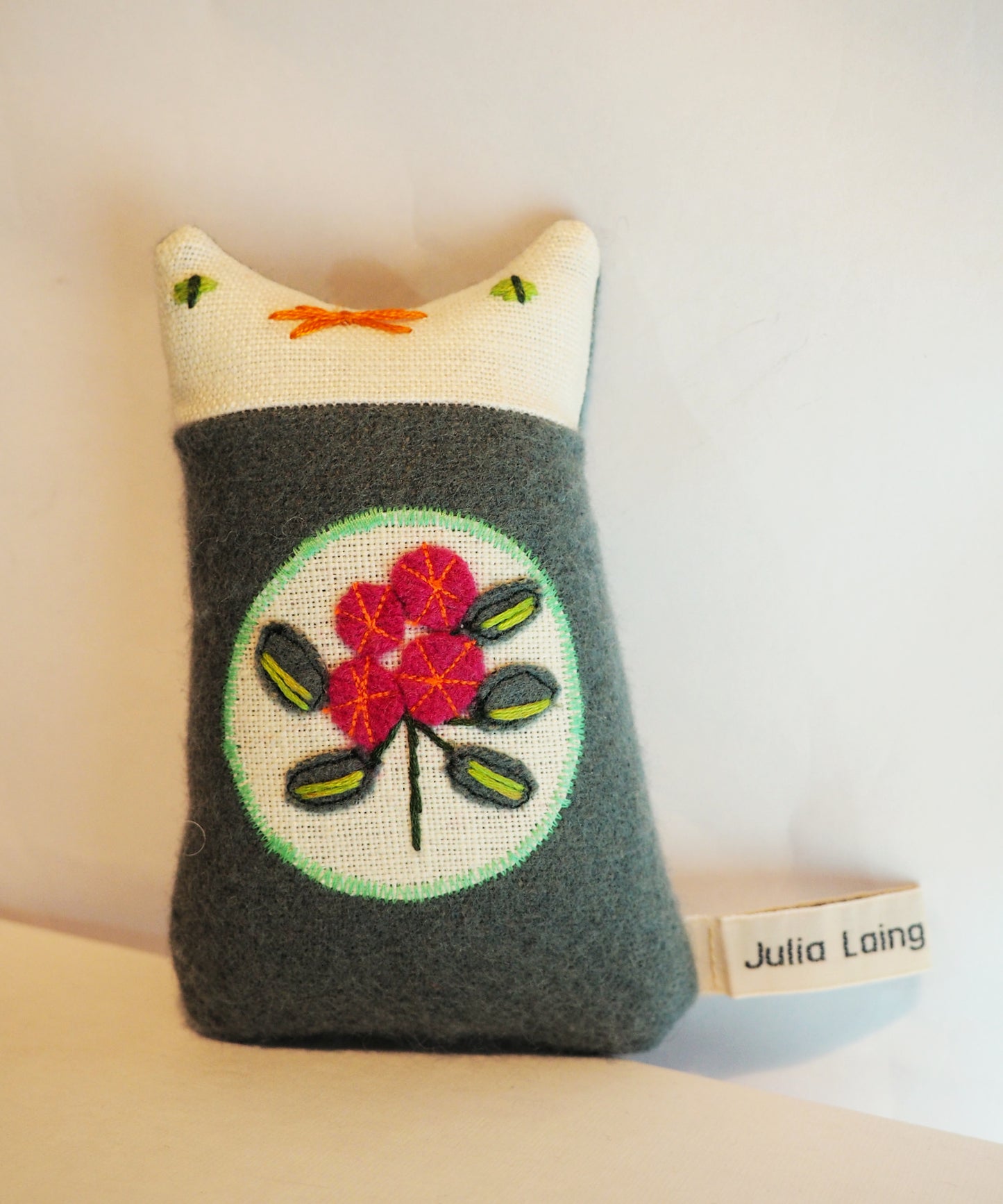 Handmade Kitten Doll - Winter Berries Series - Cotoneaster