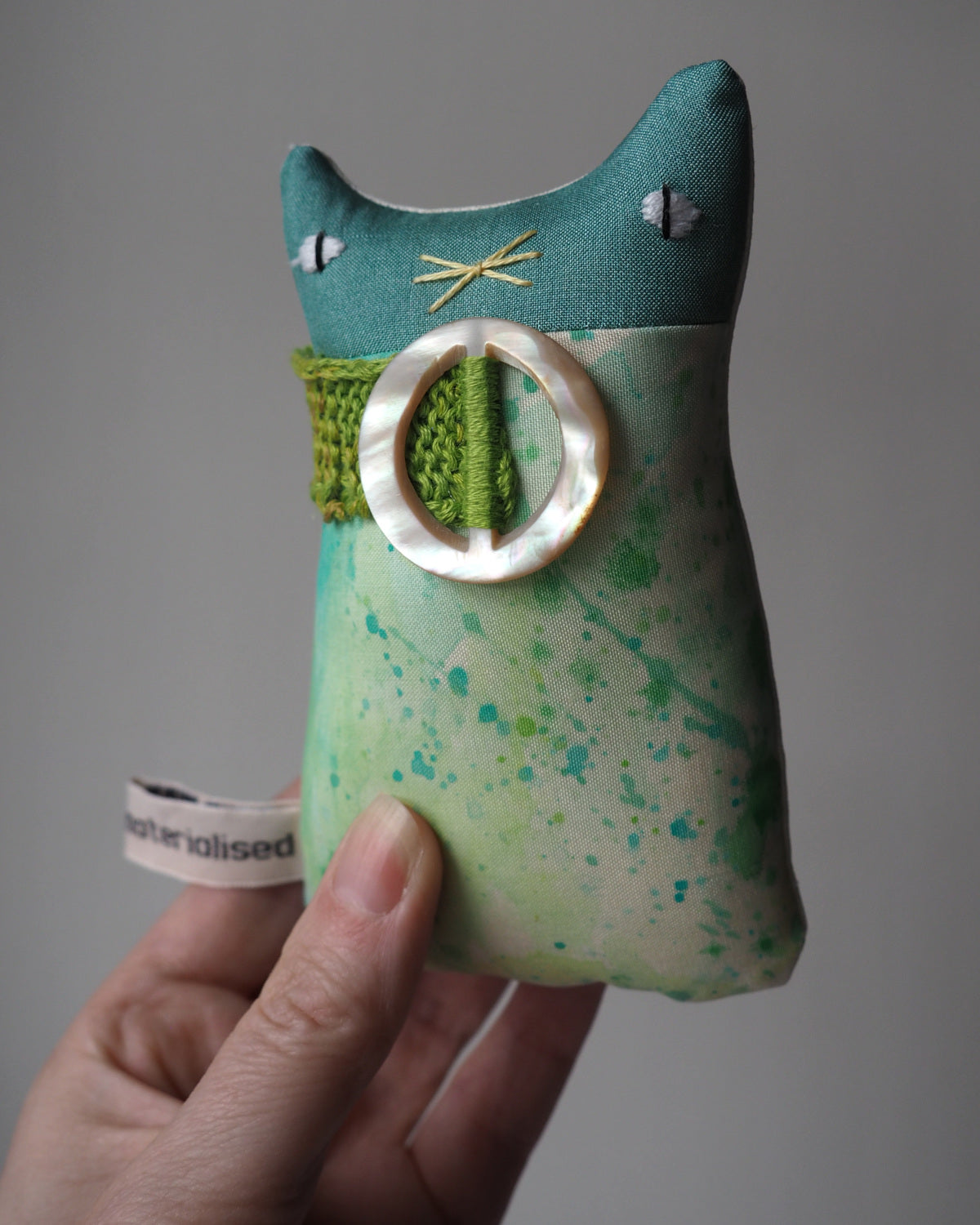 Handmade Kitten Doll - Psychedelic Silk Series - JANIS