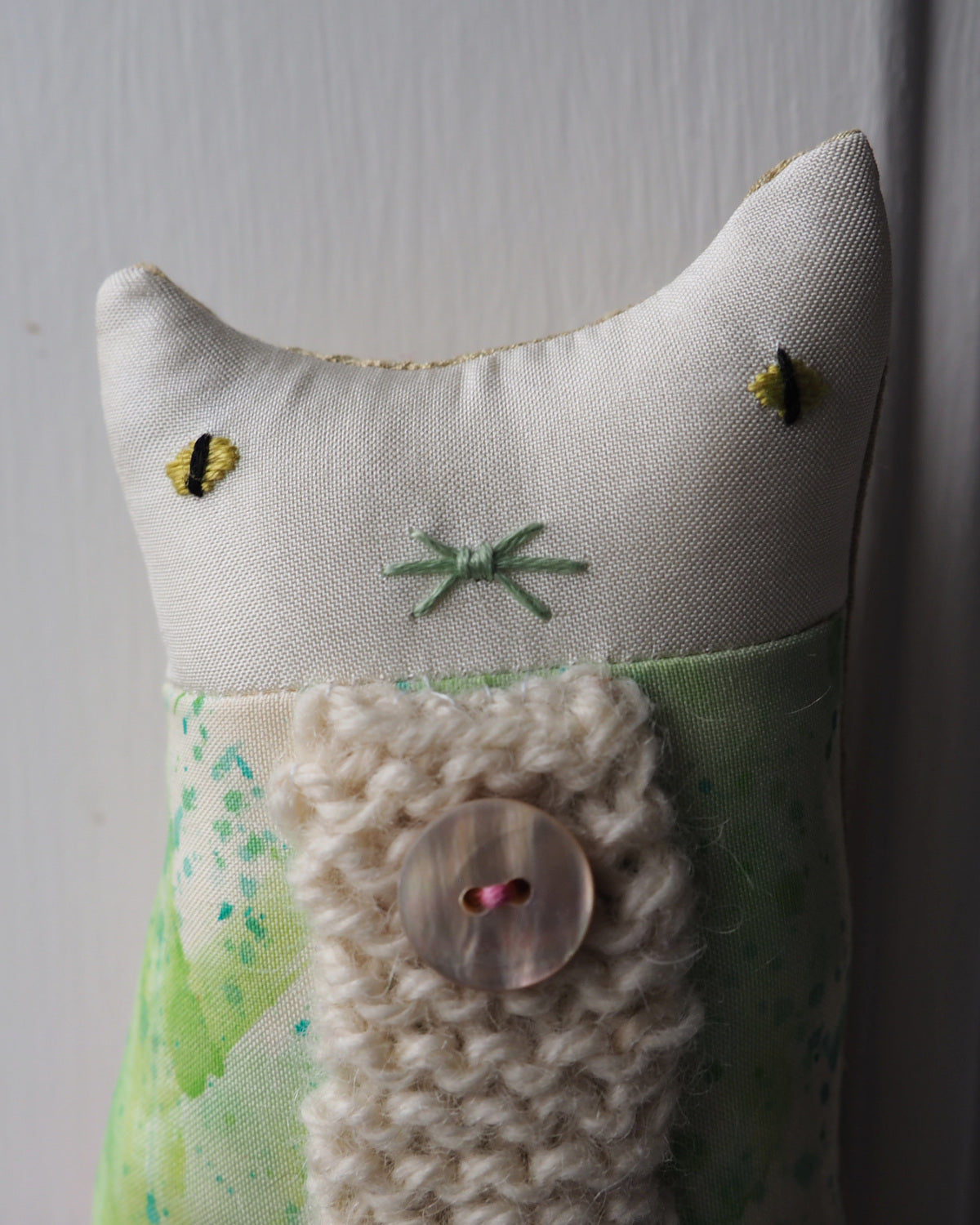 Handmade Kitten Doll - Psychedelic Silk Series - MARISKA