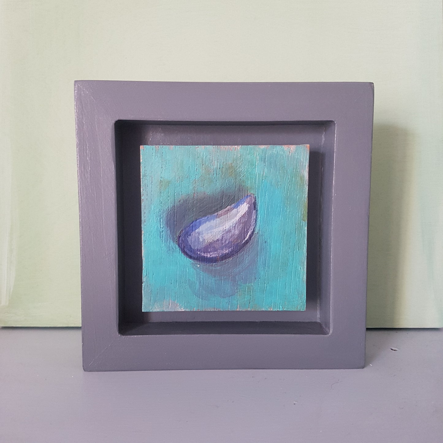 Curated Group of 3 Framed Shell Paintings