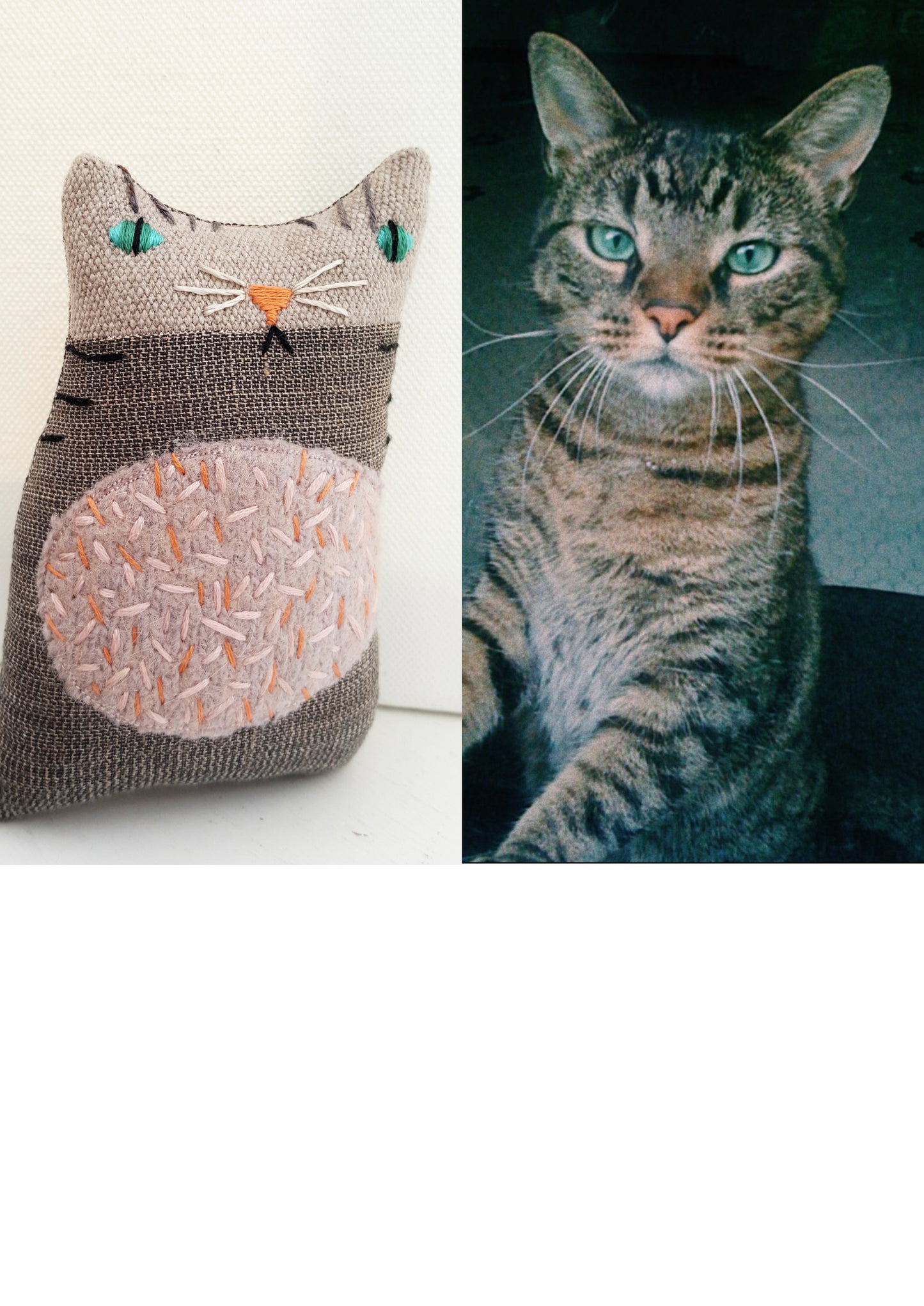 RESERVED Custom Handmade Cat Doll