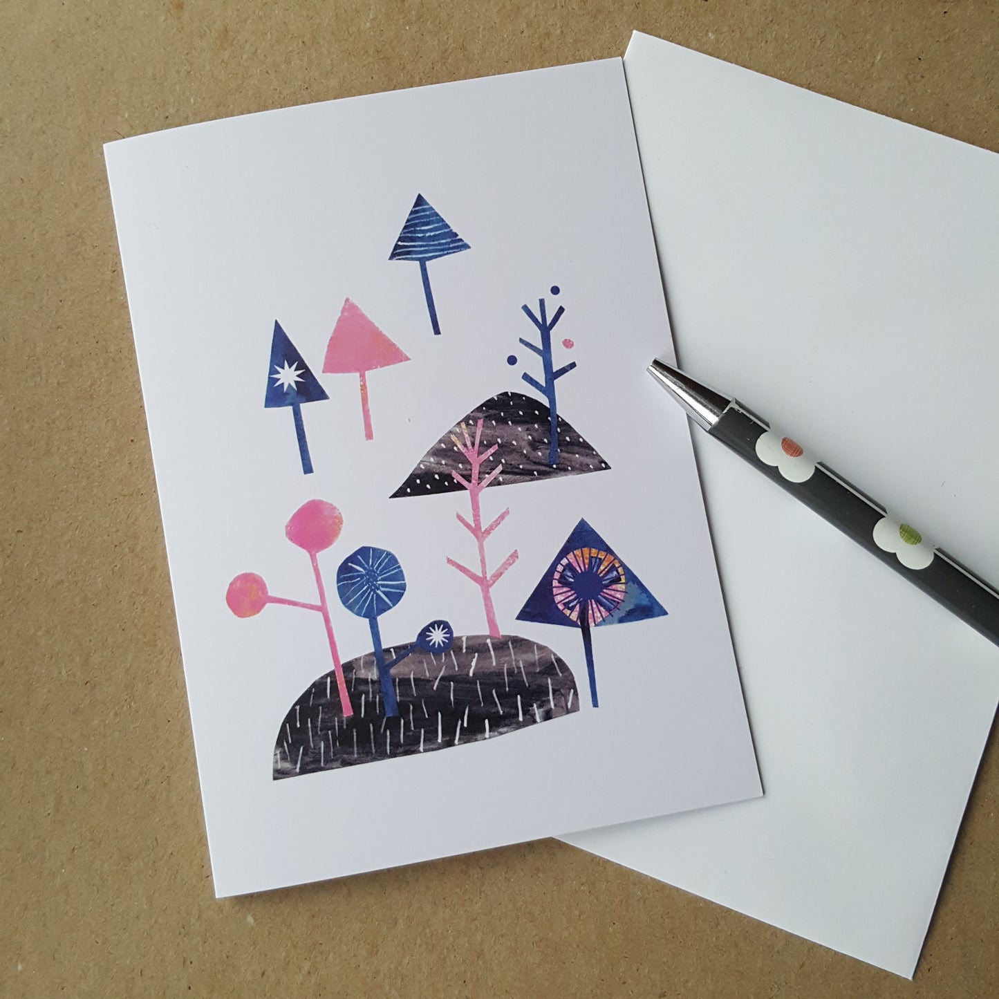 Whimsical Woods Greeting Card