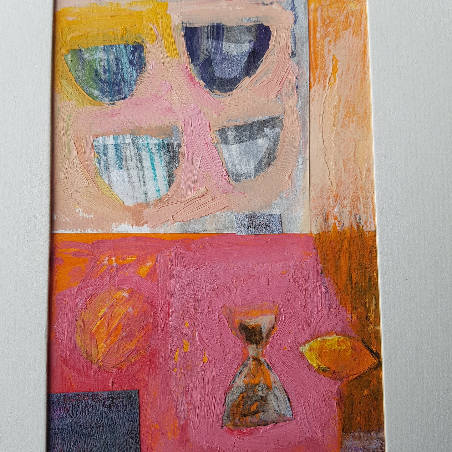 Mind On Fire - Mixed-media Still Life On Paper