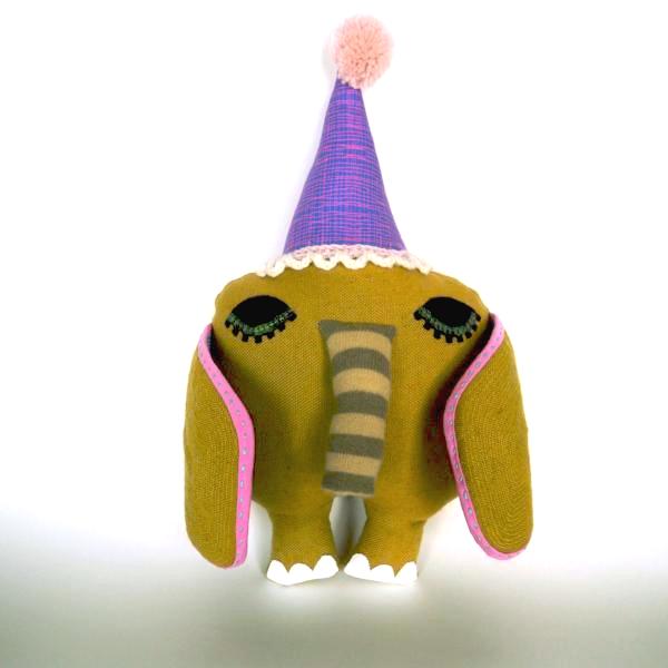 handmade elephant doll