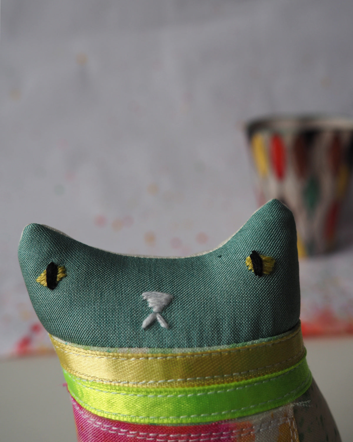 Handmade Kitten Doll - Psychedelic Silk Series - JIMI